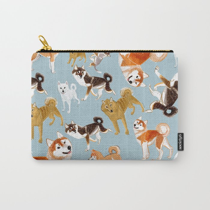 Japanese Dog Breeds Carry-All Pouch