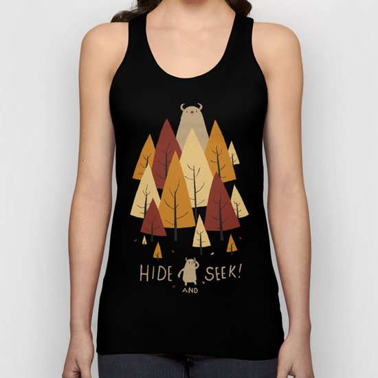 hide and seek Unisex Tank Top