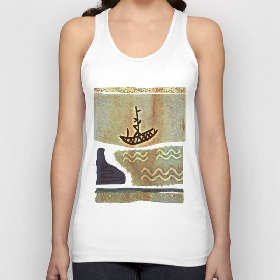 Boat Unisex Tank Top