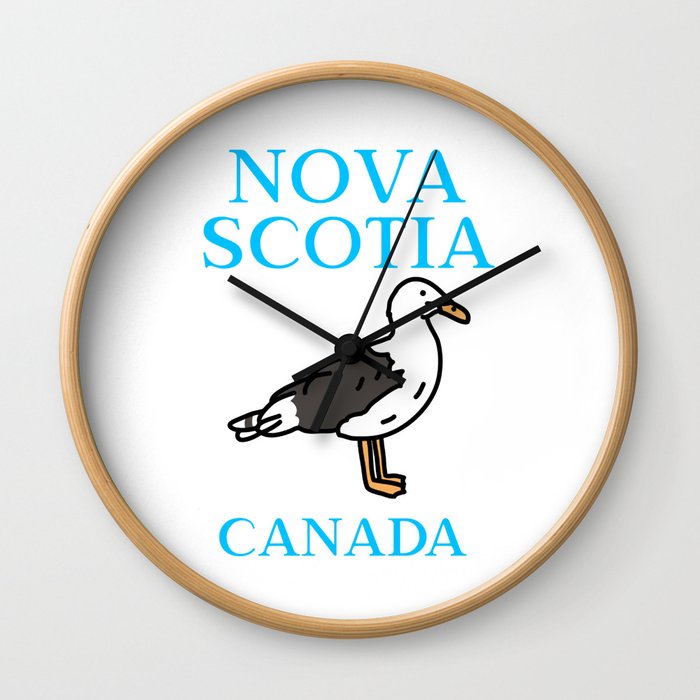 Nova Scotia, Seagull Wall Clock