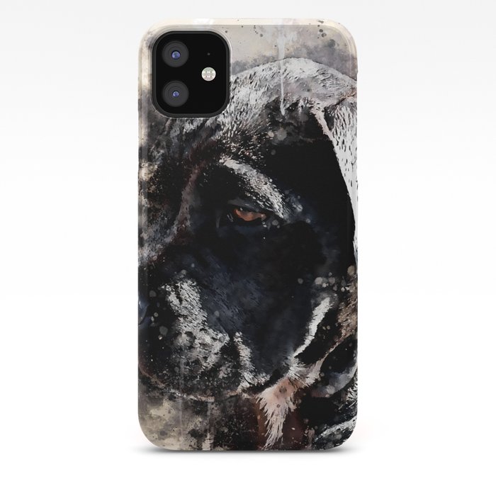 Cane Corso Italian Mastiff Dog Ws Iphone Case By Gxp Design