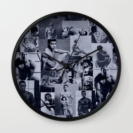 Asian Beefcake: Tamotsu Yato Wall Clock