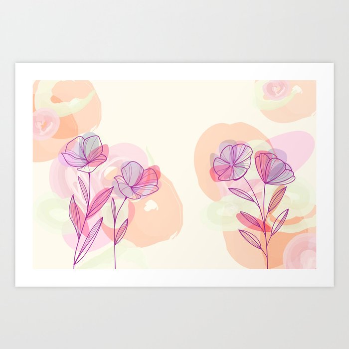 flower Art Print