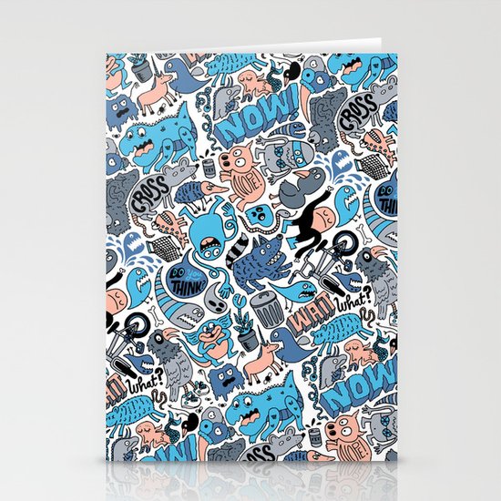 Gross Pattern Stationery Cards