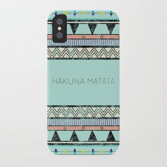 Hakuna Matata iPhone Case