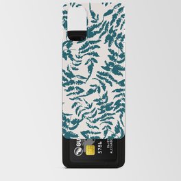 leaf fall teal lite Android Card Case