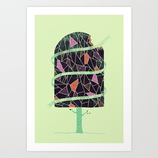 Winter Tree Art Print