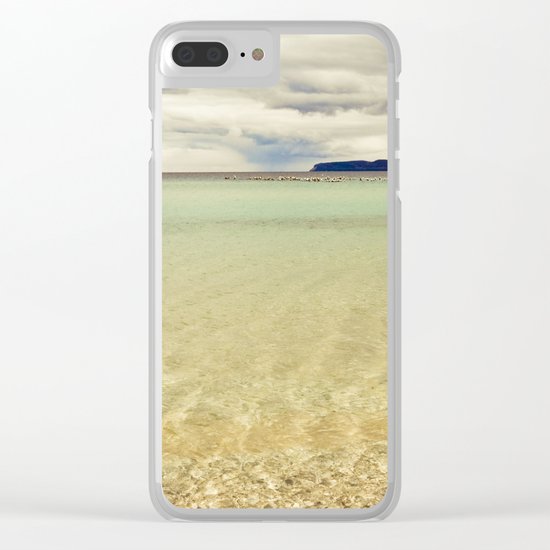 It Was on a Monday Clear iPhone Case