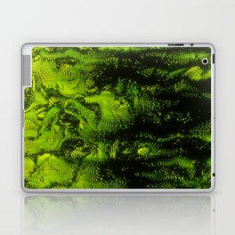 Green Jungle Glitch Distortion Laptop Skin
