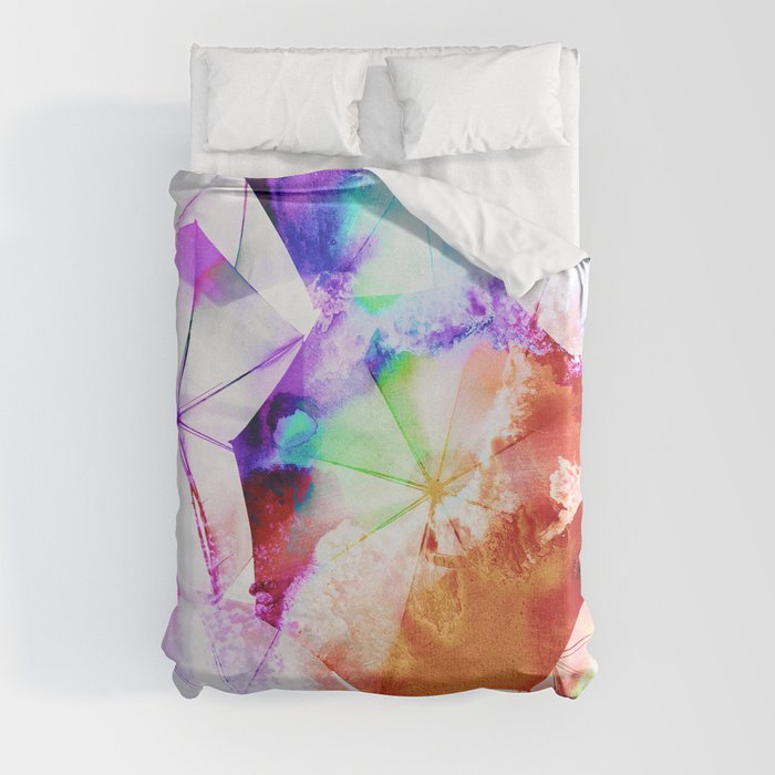 Umbrellas Duvet Cover