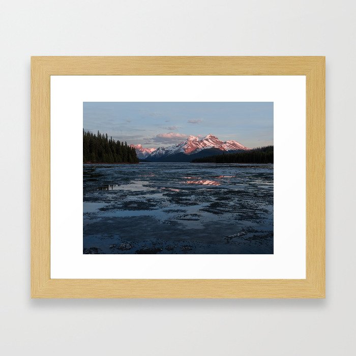 Lake Maligne Framed Art Print