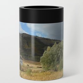 Park City Barn and Tree in Fall Can Cooler