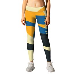 Abstract morning pair flight 1 Leggings