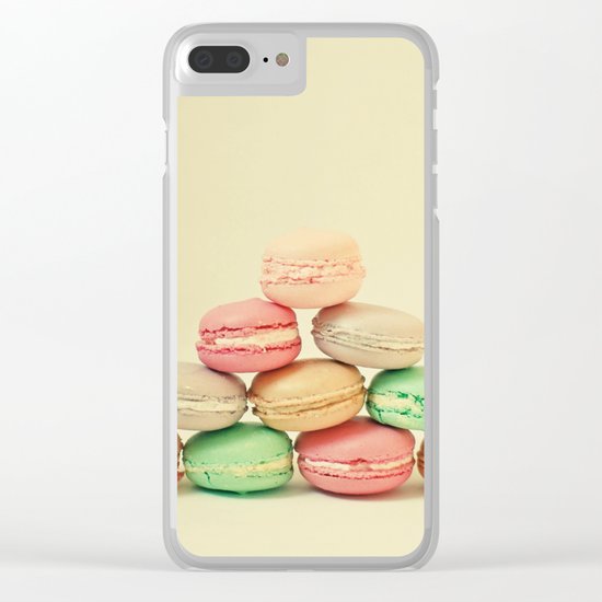 French Macarons Clear iPhone Case