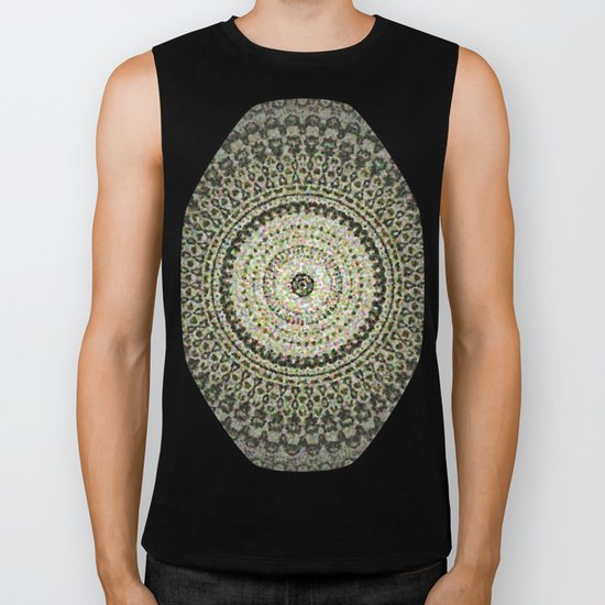 Fractal Kaleido Study 004 in CMR Biker Tank