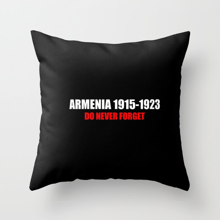 Commemoration Armenia 1915 Throw Pillow