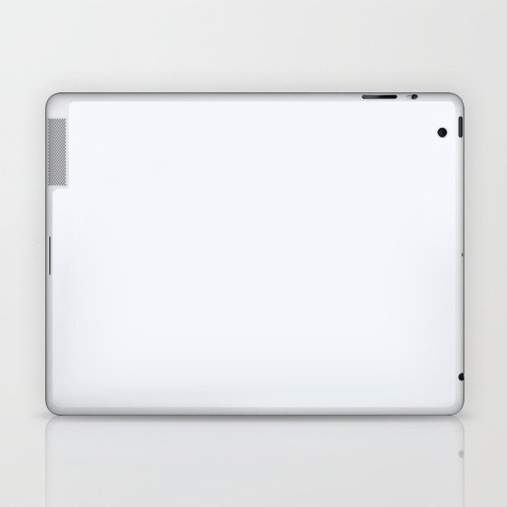 Zircon White Laptop & iPad Skin