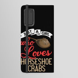 Horseshoe Crab Xiphosura Blood Eggs Fossil Android Wallet Case