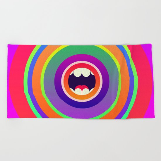 Jawbreaker Beach Towel
