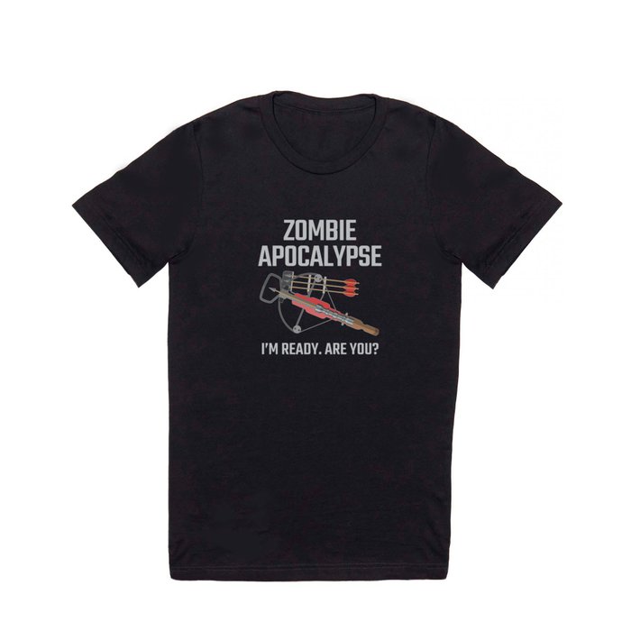 Crossbow Zombie Apocalypse Archery T Shirt