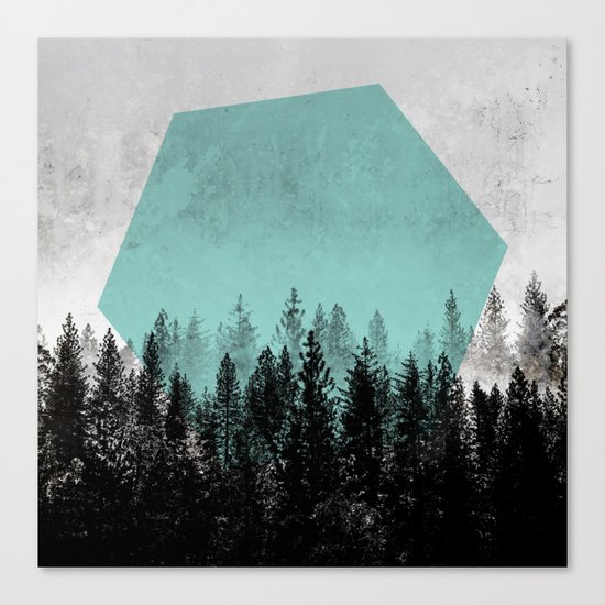Woods 3 Canvas Print