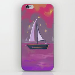 Sailing Through a Dream iPhone Skin