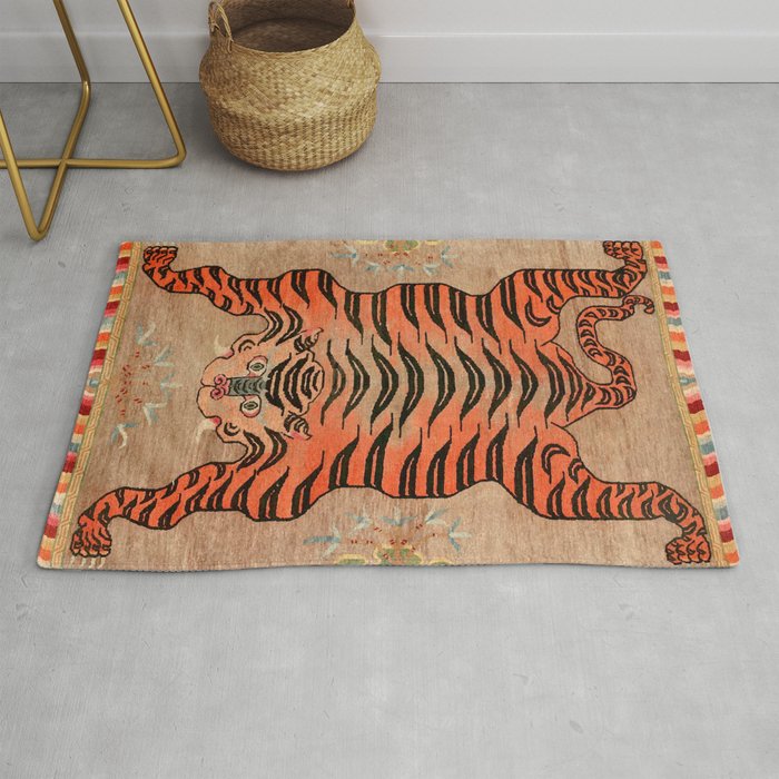 洋書 The Tiger Rugs of Tibet The Tiger Rugs of Tibet: Lipton, Mimi, Barrett, Cyril