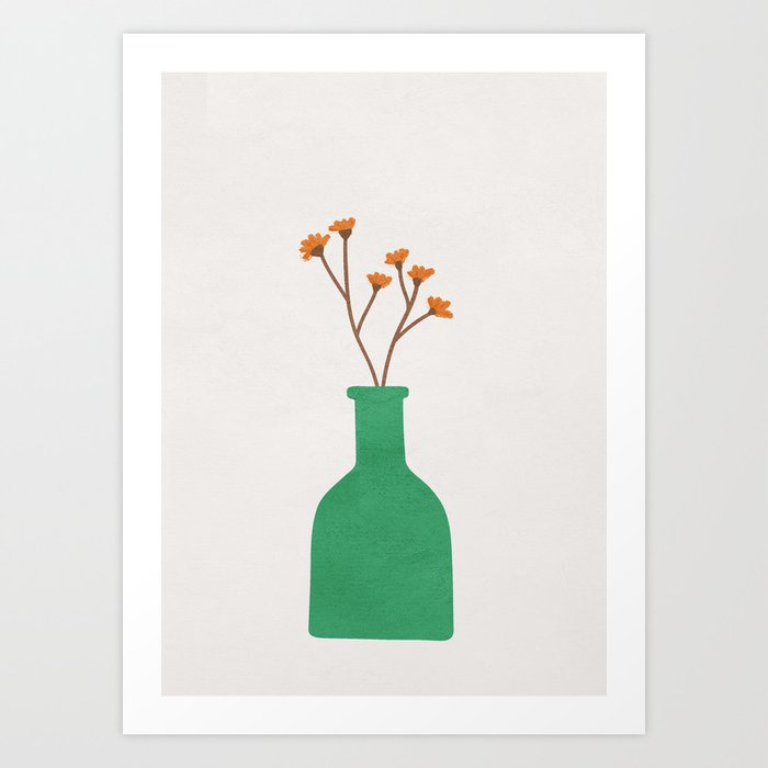 Little Vase Design 2 Art Print