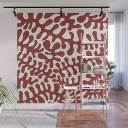 Henri Matisse cut outs seaweed plants pattern 8 Wall Mural