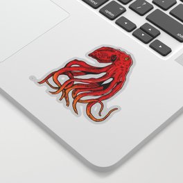 Mr Octopus Sticker