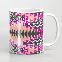 Tribal Beat Geo Magenta Coffee Mug