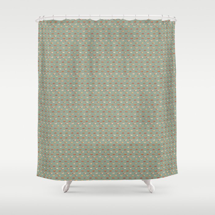 Seafood Platter Shower Curtain