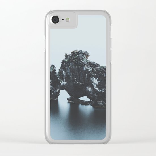 Hvitserkur, Iceland Clear iPhone Case