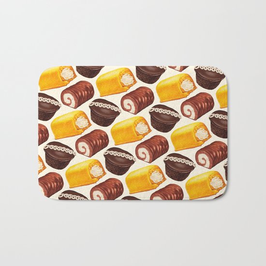 Hostess Cake Pattern Bath Mat