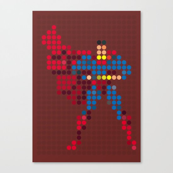 Mr Super Canvas Print