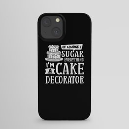 Cake Decorating Ideas Beginner Decorator iPhone Case