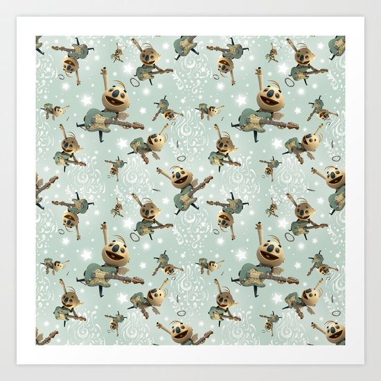 Rock Angel Art Print