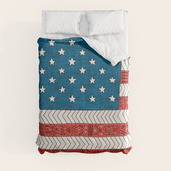 USA Duvet Cover by Bianca Green Society6