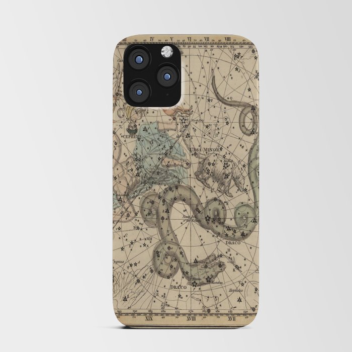 Vintage Star Map iPhone Card Case