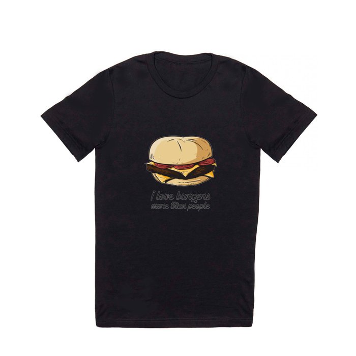 Burger love T Shirt