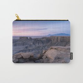Sunrise at a desert canyon in southern Utah Carry-All Pouch
