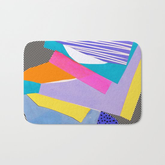 Magnetic content Bath Mat