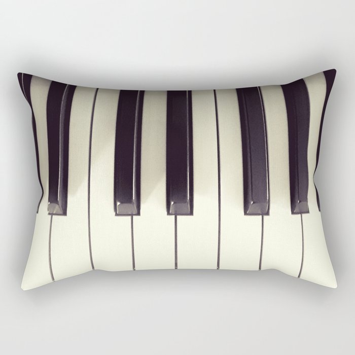 Piano Keys Rectangular Pillow
