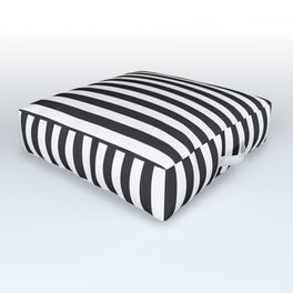 Black lines Outdoor Floor Cushion