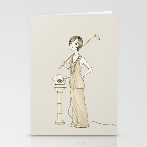 The Great Gatsby - Movies & Outfits Stationery Cards
