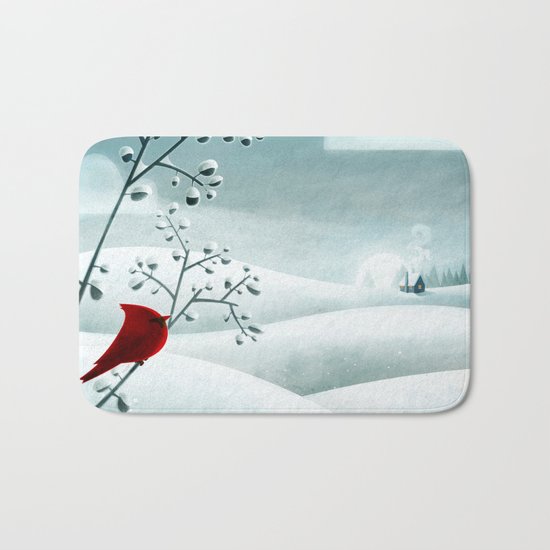 Cardinal by Friztin Bath Mat
