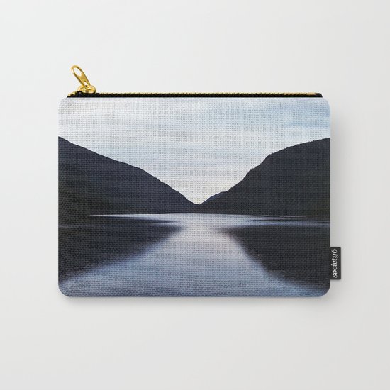 Mountain Lake Reflection Carry-All Pouch