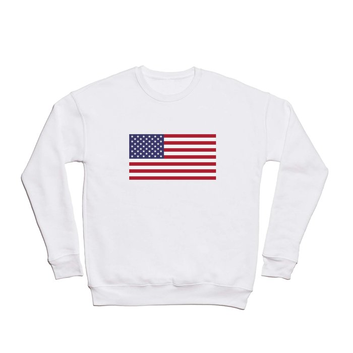 USA flag Crewneck Sweatshirt