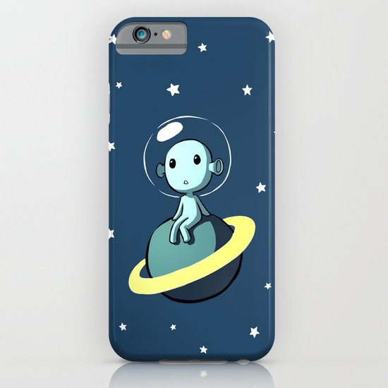 Space Alien iPhone & iPod Case