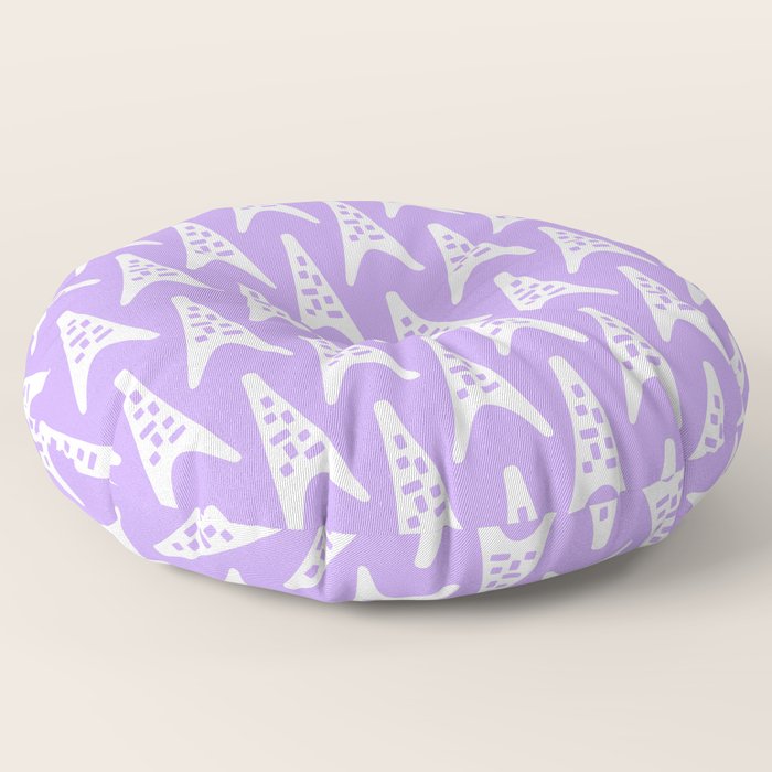 Mid Century Modern Boomerang Triangle Pattern 931 Lavender ...